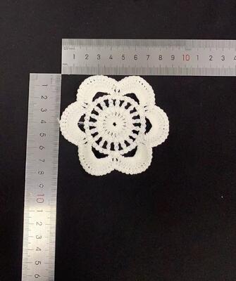 Quality  100% Polyester Embroidery Patches, Heart Flower Bow Hollow Cutwork Lace Appliques for Dress Garment DIY Decoration factory