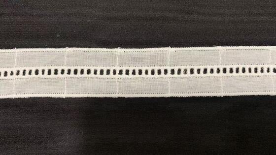 Quality Antique Style Middle East Cotton Lace Trim with Scalloped Edge for Clothing and DIY Fabric Crafts factory