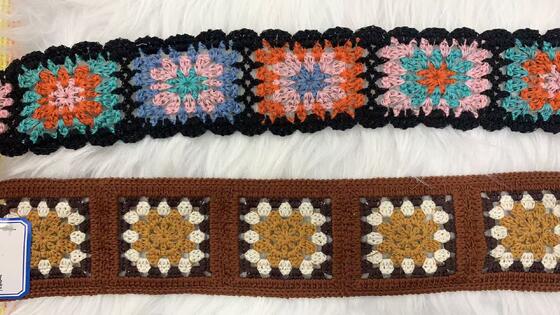 Quality Vintage Multi-Color Floral Water Soluble Embroidery Lace Trim, Polyester Square Flower Crochet Lace Tape for Garment DIY Accessories factory
