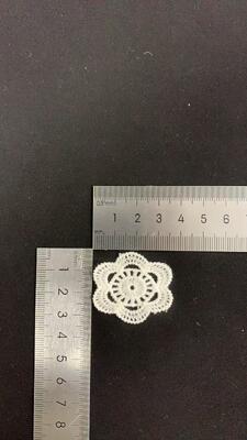 Quality Cotton Crochet Flower patches, Handmade Style Floral Patch for Dress, Home Textile & Handicraft factory
