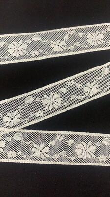 Quality Cotton Embroider Lace Trim Vintage Small Floral Net Mesh Lace Border for Garment Decoration factory