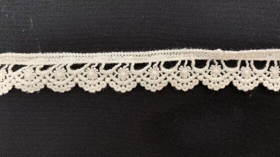 Quality PREMIUM COTTON WATER SOLUBLE LACE CUSTOM EMBROIDERY TRIM FOR BRIDAL GOWN EVENING PARTY DRESS factory