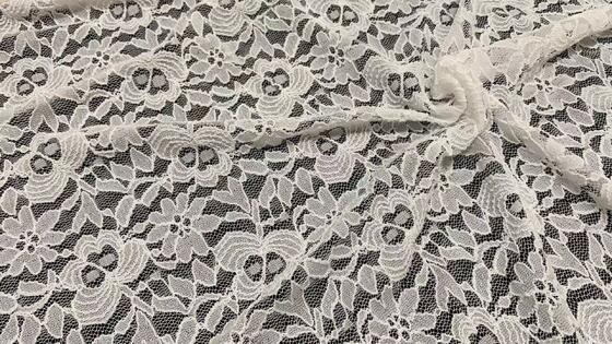 Quality Luxury Large Floral Lace Fabric with Soft Skin-friendly Breathable Lightweight for Evening Gowns and Dresses factory