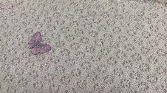 Quality Delicate Lightweight Stretch Lace Fabric with Flexible Texture for Women Garment Production factory